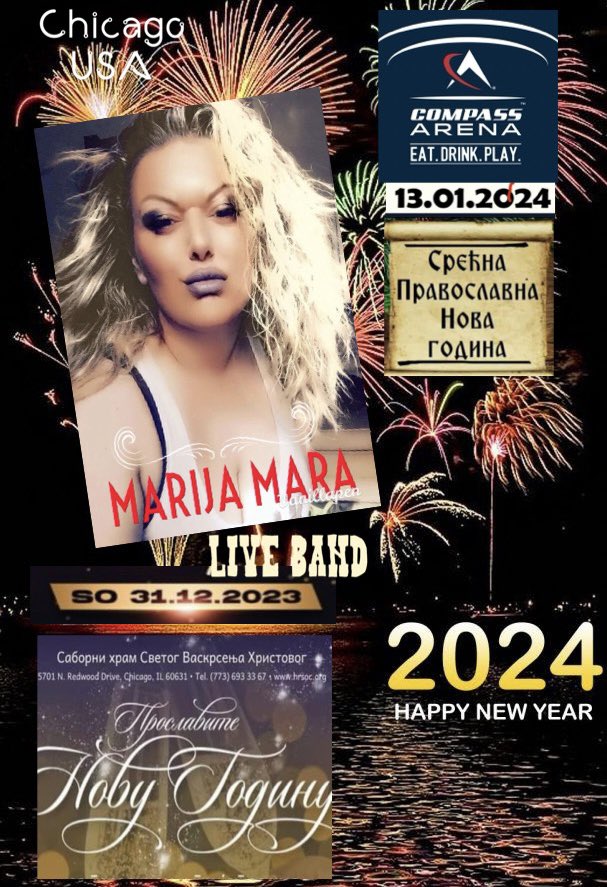 marijamarastar's tweet photo. See you tonight! #marijamara #music #HappyNewYear #Chicago https://t.co/EpYJGn15sG