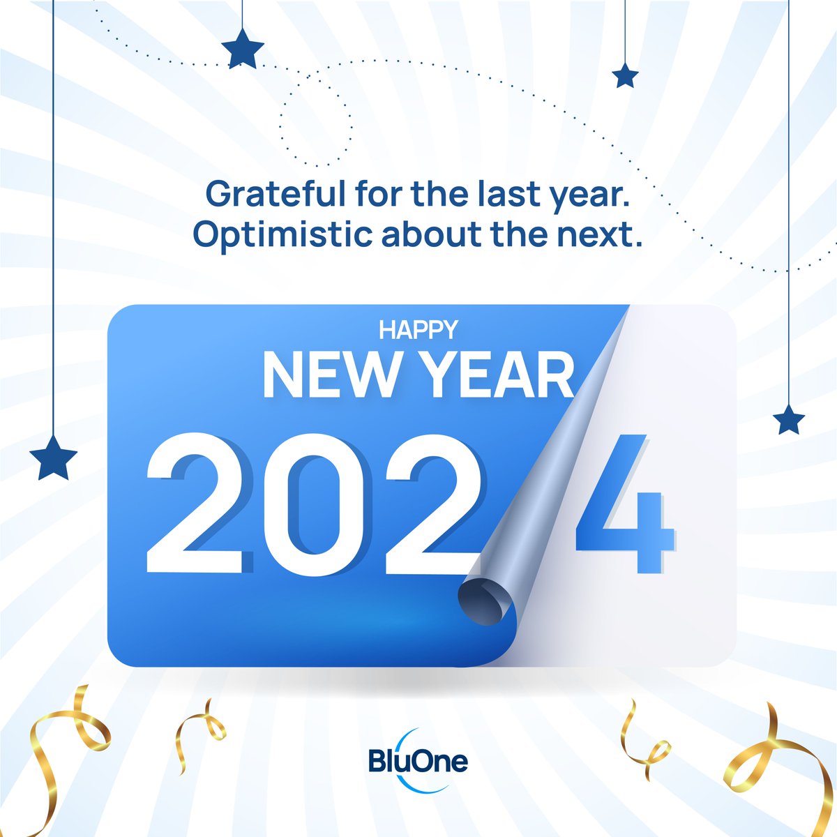 BluOne_India's tweet photo. Cheers to collaborations, innovations, and milestones that defined us in 2023, and are all set to gear up towards a shared vision in 2024.

#HappyNewYear #Welcome2024 #Hello2024 #FreshStart2024 #NewBeginnings #NewYearCelebrations #Vision2024 https://t.co/hFRa5LlTnb