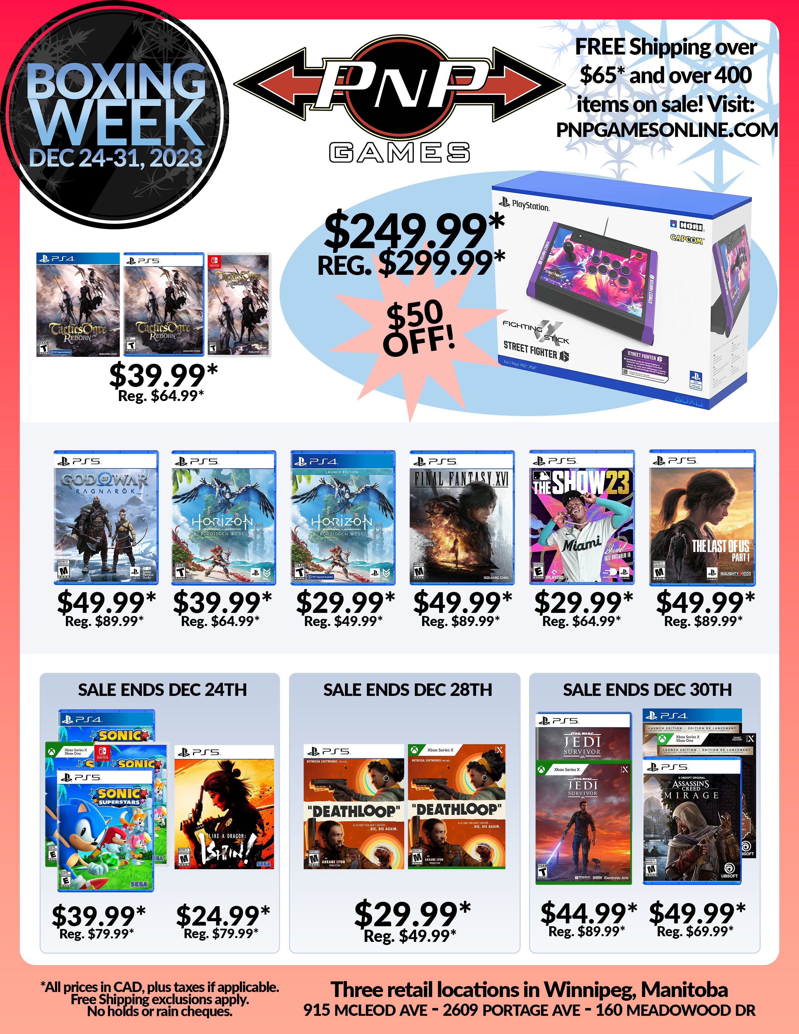 Xbox boxing day sale deals 2019