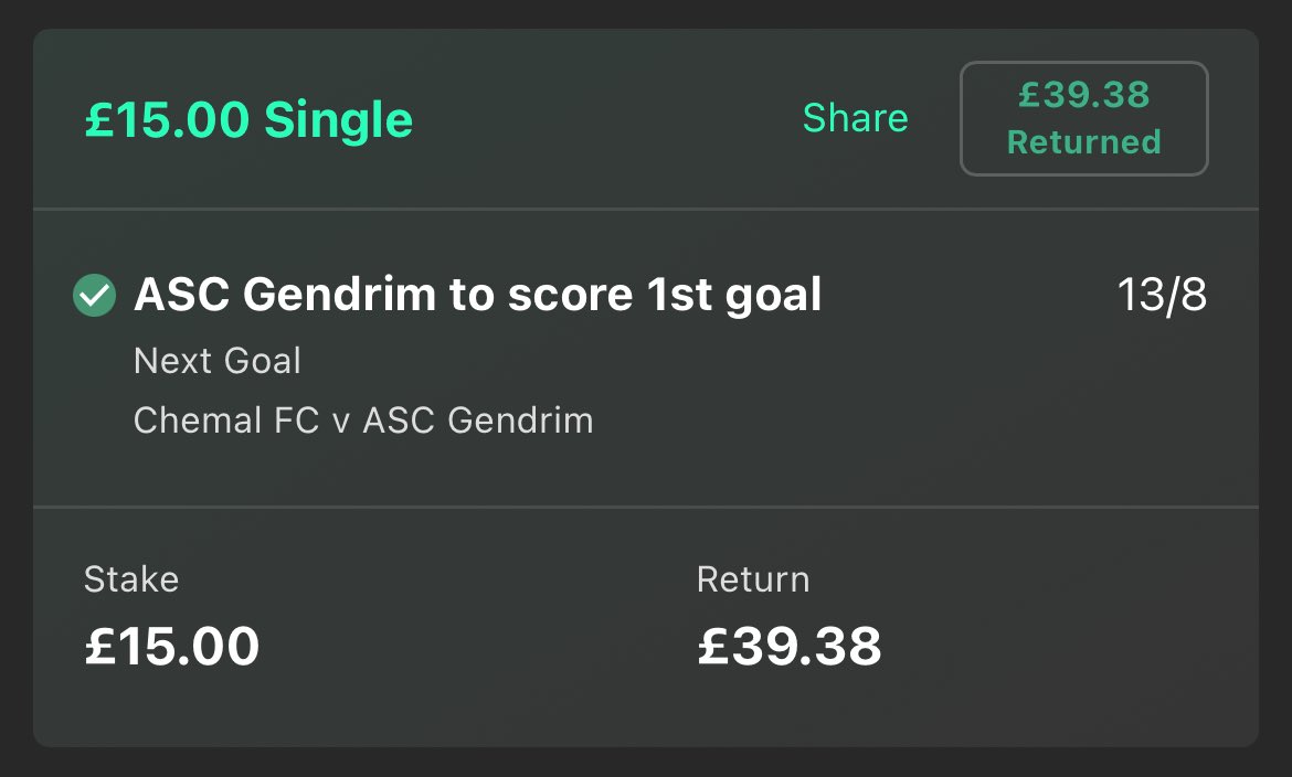 FormleFootball's tweet image. Having some initial success with these FTTS bets 👌