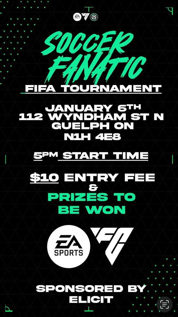 elicitFC's tweet photo. Soccer Fanatic x ElicitFC 🤝

Starting 2024 with a bang! 

Please reach out for registration information!  ✅ https://t.co/4ER3HxAt6a