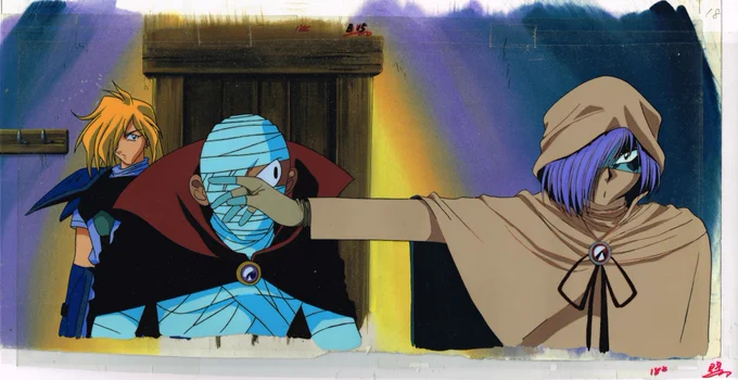 Here is 4 of my best cel grabs I got this year! Again excited to see what appears next year!