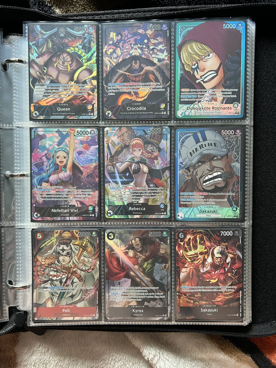 Sgtdabs's tweet photo. The OP collection is coming along and looking fire thanks to @AndyCollectz @ForgeStoreSTL and many more 

I’m also ISO more cheaper alt arts that aren’t seen  I couldn’t add all the photos so the rest will be in the comment 🙏🏼#ONEPIECE https://t.co/fGR5hRWDma