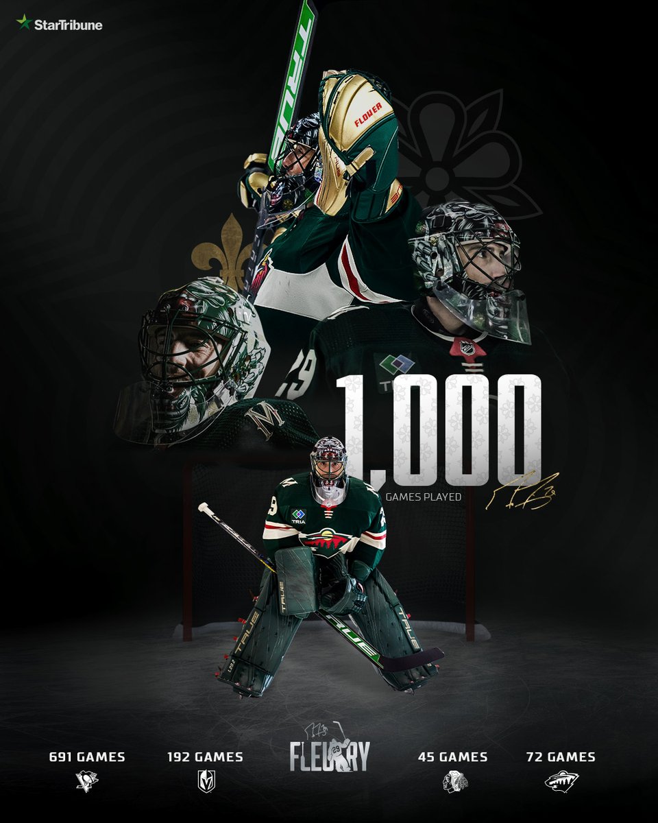 mnwild's tweet image. Félicitations Fleury 🌸

#mnwild x @StarTribune