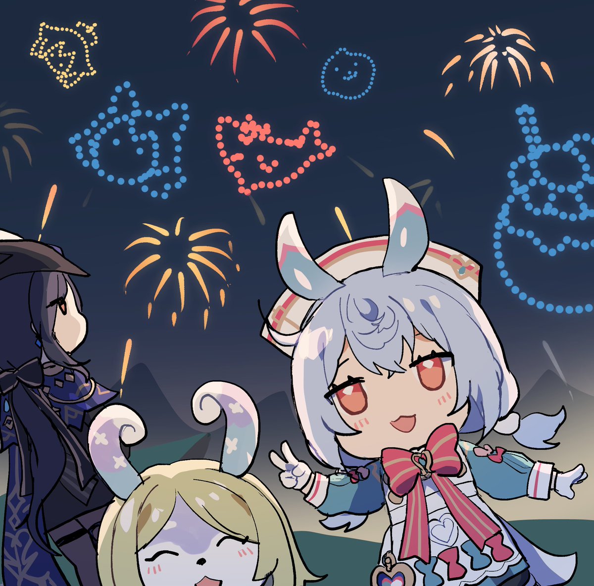 Fishchunk88's tweet photo. 2024!
#原神 #シグウィン #Sigewinne #クロリンデ #Clorinde #メリュジーヌ #Melusine https://t.co/ZEGIlx8qKu