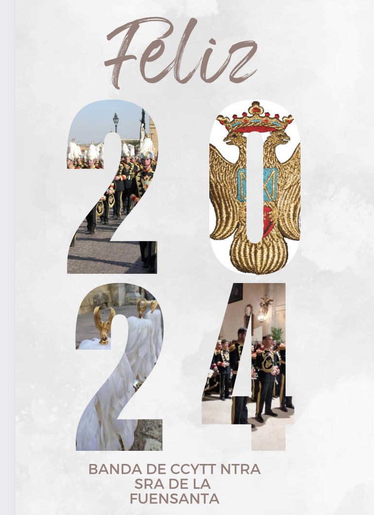 Banda_Fuensanta's tweet photo. 🔴FELIZ AÑO 2024🔴 https://t.co/bxVyeM4w3P
