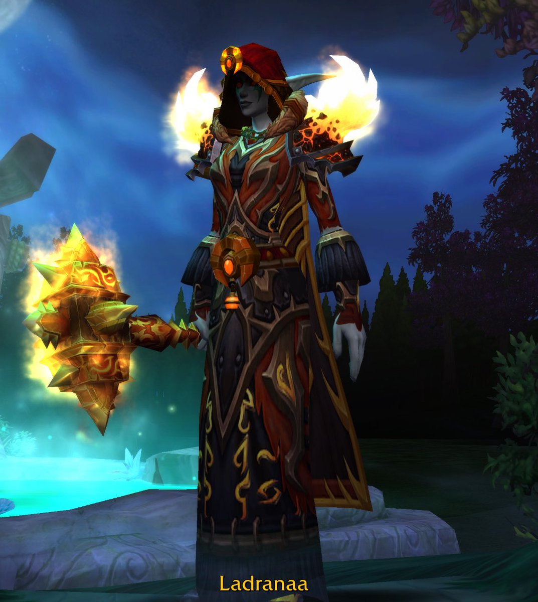 Loving my druid’s mog 🔥