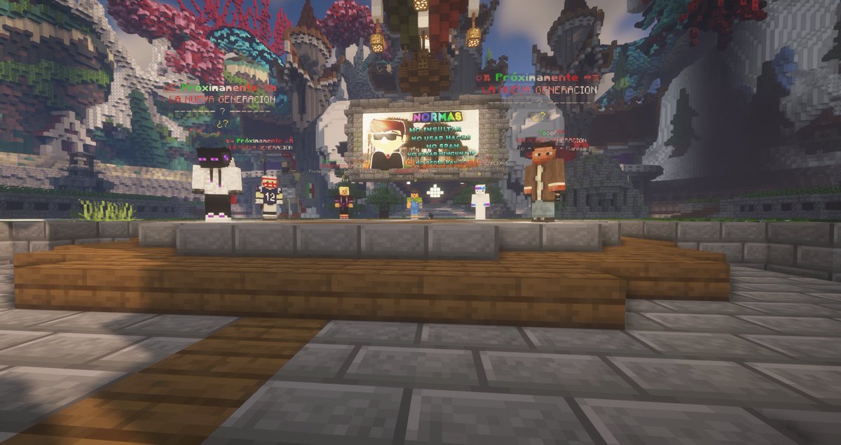 🌟 ¡Gran noticia, jugadores de Tacoland! 🌮 La última actualización ha llegado con todo su esplendor. 🚀✨ Hemos renovado nuestro lobby, fusionando la nostalgia del pasado con las emocionantes características de la nueva generación de Minecraft 1.20. 🏰🔄 ¡Descubre la combinación