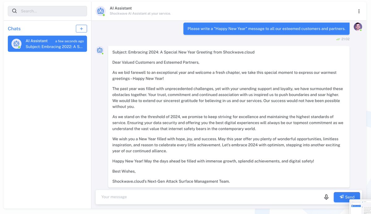 Shockwave - External Attack Surface Management. tweet media