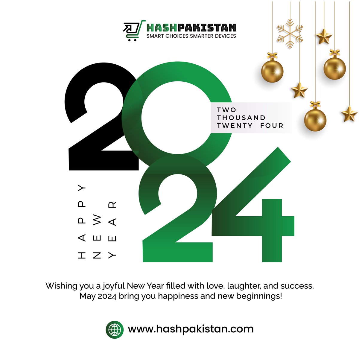HashPakistan47's tweet photo. Wishing you a Happy New Year from HashPakistan! May the coming year be filled with innovation, success, and joyful moments. Cheers to a fantastic 2024! https://t.co/wBoRftFteA