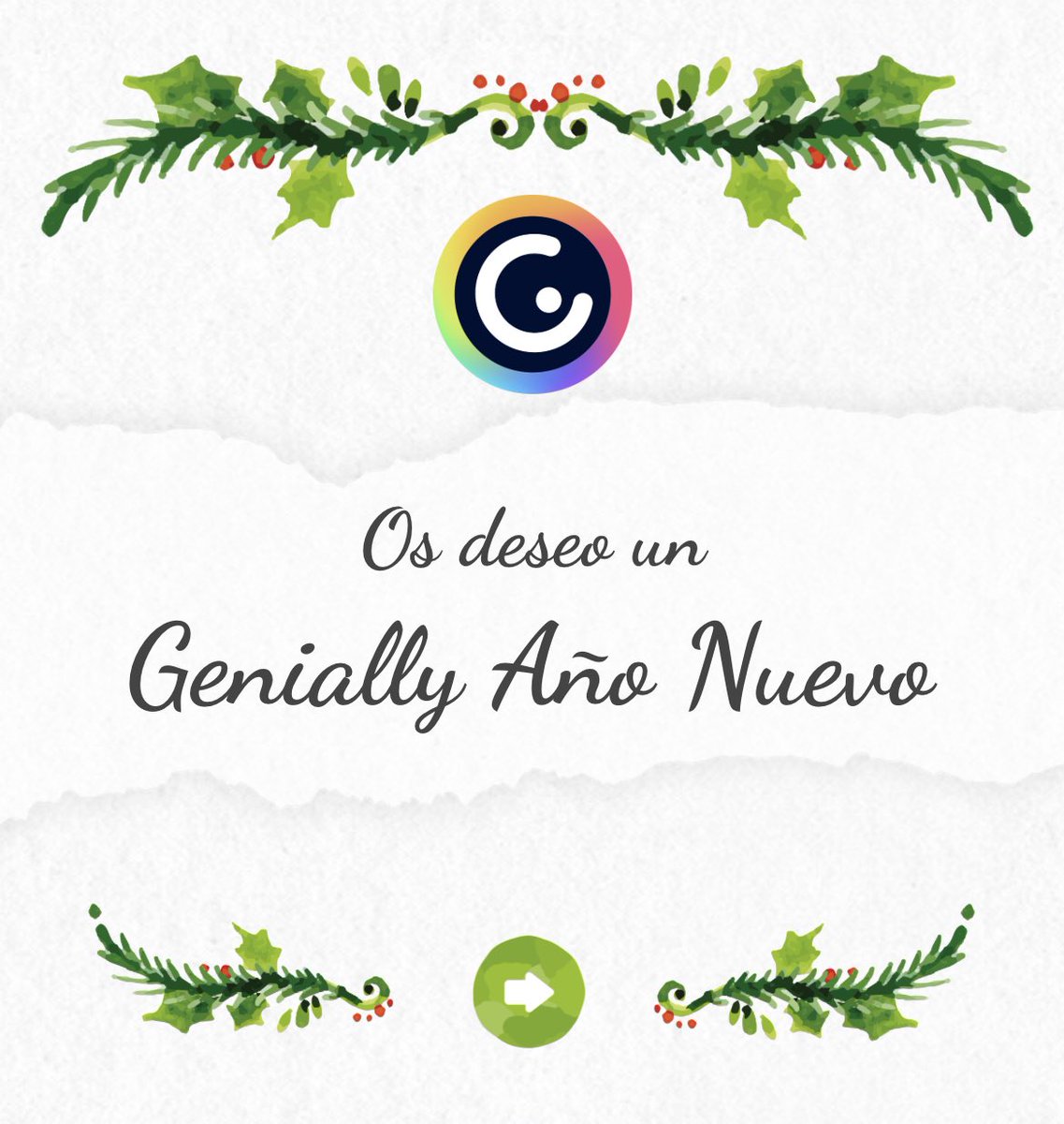 ¡Os deseo un Genially Año Nuevo, #claustrovirtual!
🎉🎉🎉

view.genial.ly/6591938c0b03db…