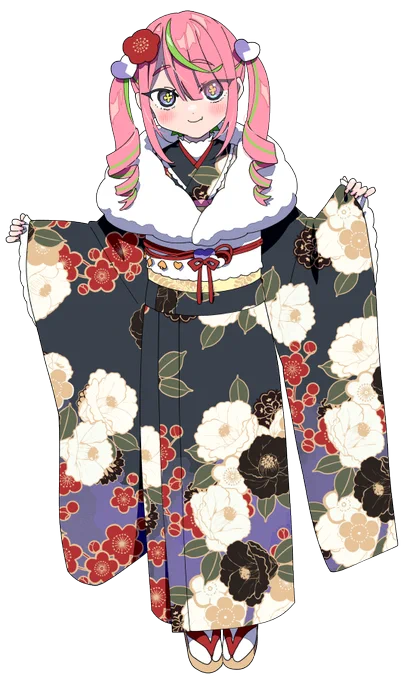 あけましておめでとうございます。今年もよろしくお願いします #もっとももちゃんあーと