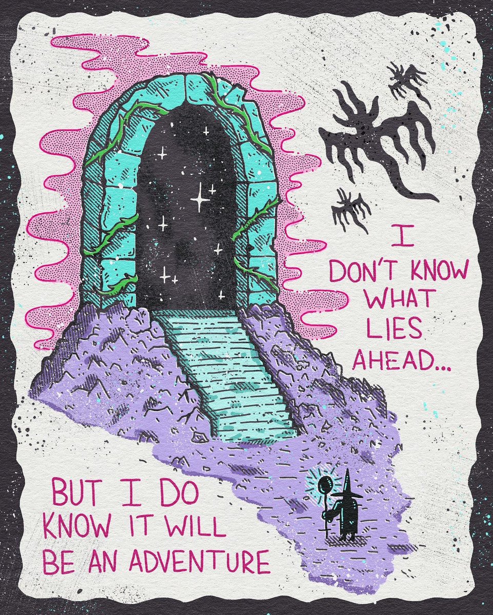 wizardofbarge's tweet image. Thank you for allowing me to share my art with you this year, it truly means the world 🖤 See y’all on the other side!