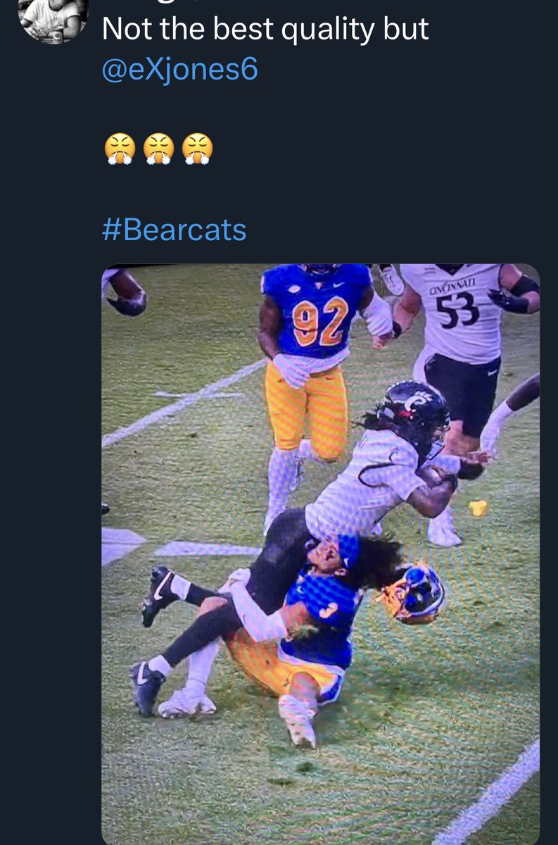 spookytuxedo's tweet photo. @eXjones6 @Knickoson42 Good luck and thanks for some great Bearcat moments! https://t.co/ZzbPkBLmBT