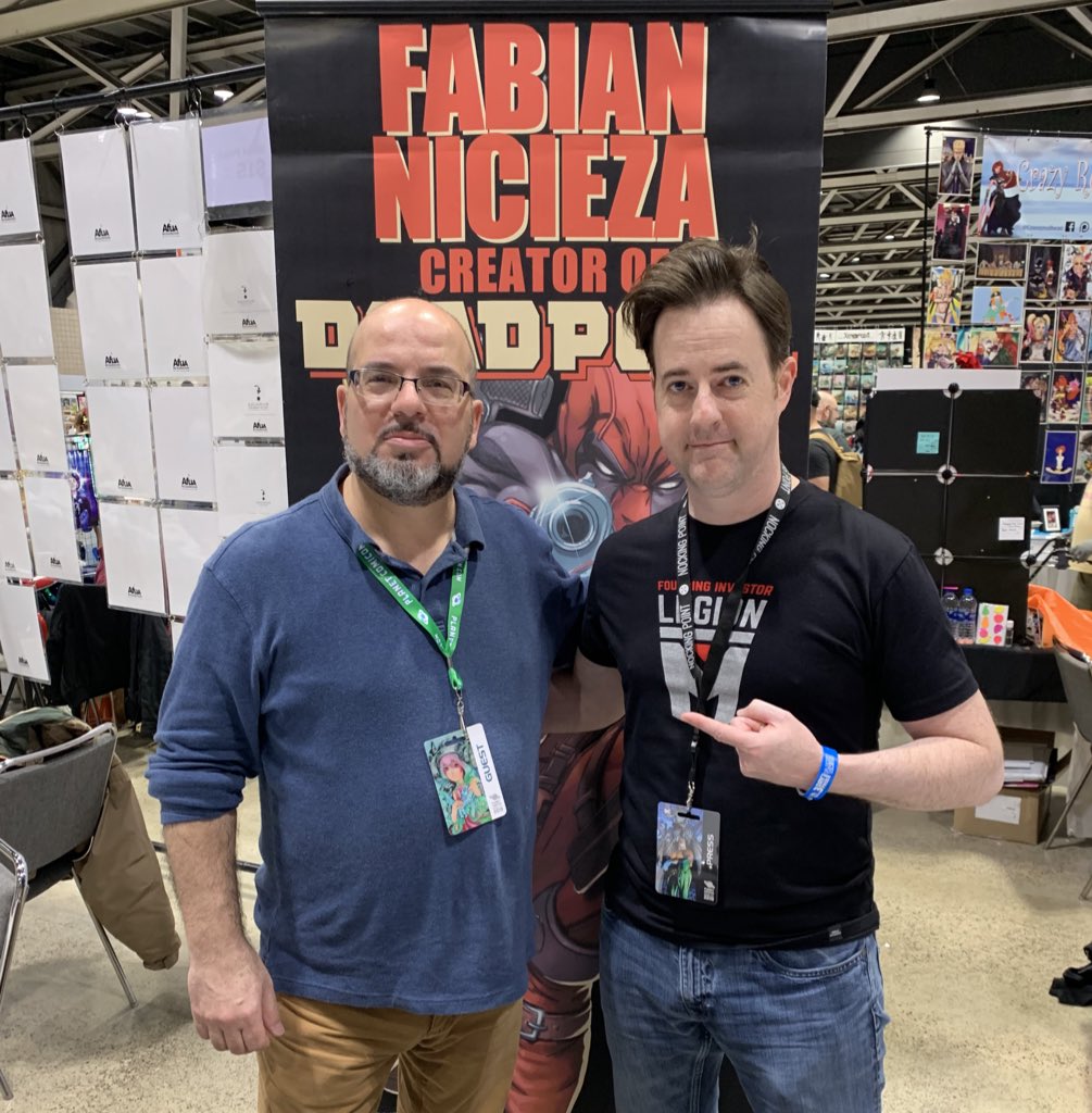 Wishing a very Happy Birthday to the brilliant @FabianNicieza!! (And be sure to tune in TONIGHT at 10pm ET / 7pm PT as we discuss his upcoming #Cable mini-series from @Marvel!) . ktrs.com/stream