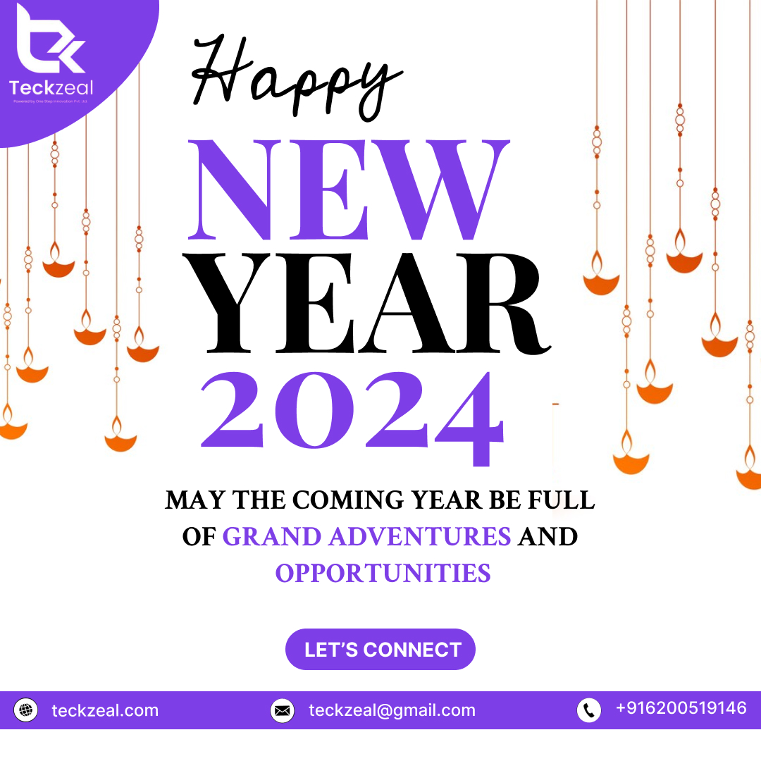 Teckzeal's tweet photo. MAY THE COMING YEAR BE FULL OF GRAND ADVENTURES AND OPPORTUNITIES🩷

HAPPY NEW YEAR EVERYONE 🥳 This year let your Brand stand out and grow from 1x to 10x📈

#HappyNewYear #HappyNewYear2024 #welcome2024 #Wish2024 #BrandedFeatures #digitalmarketingagency #webdevelopment https://t.co/Mk2D4NFRSS