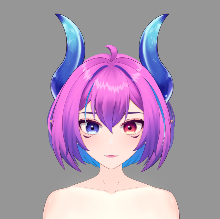 my child is almost done, its just time to give her some clothes now. 
@kizanarikiiyu