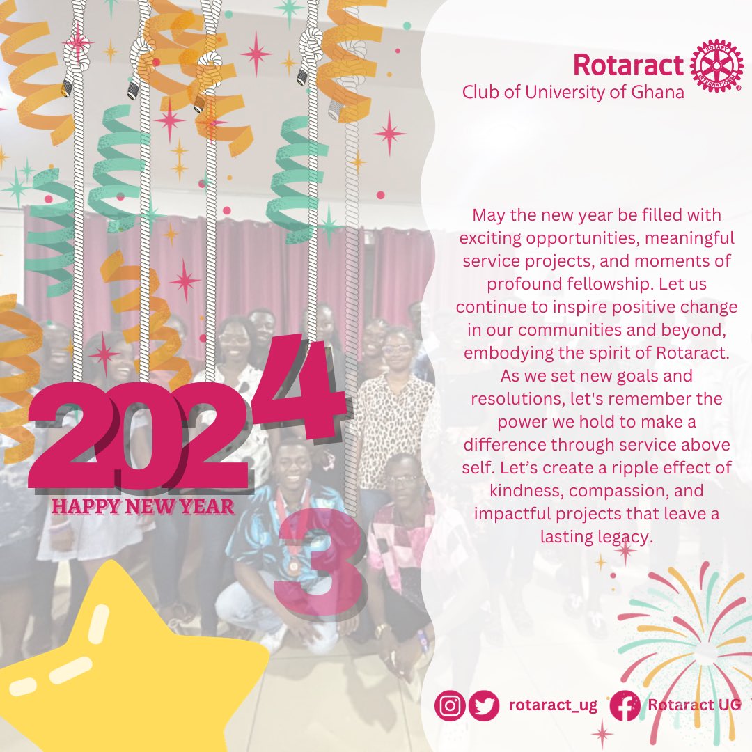 Rotaract Club of UG tweet media