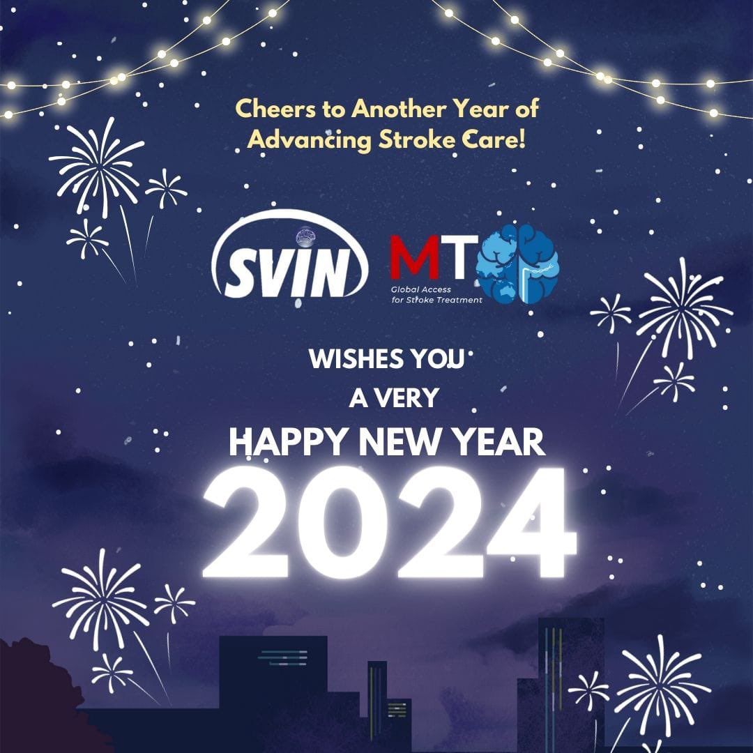 Our mission continues to be spreading knowledge worldwide 🌎 and working towards a stroke-free world. Together, we can make a difference in healthcare! #HappyNewYear #InnovationInHealthcare #StrokeFreeWorld