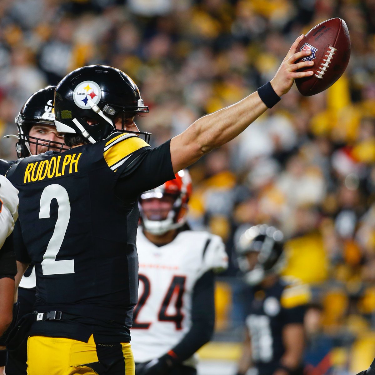 Mason Rudolph over the last 2 weeks

2-0
540 Pass Yards
2 Pass TD
0 INT
117.1 Pass Rating*
10.8 Yards/Att*

*2nd best in NFL (min. 25 attempts)