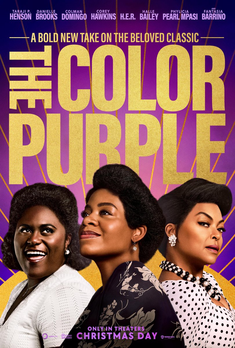 My first and last movies I saw in the theater in 2023:

Feb. 5- #KnockattheCabin
Dec.31- #TheColorPurple