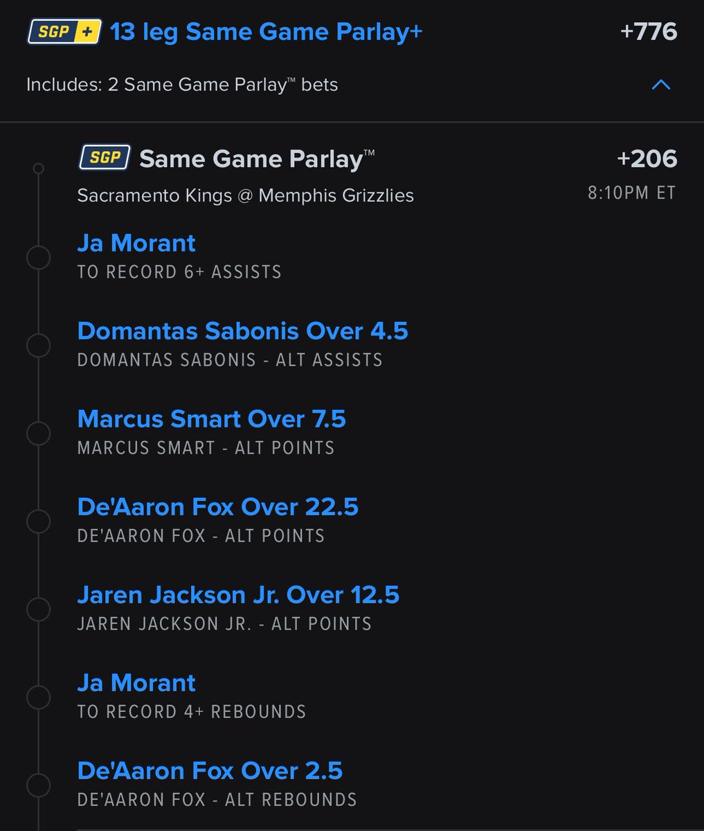 NaesSports's tweet photo. SUNDAY NIGHT NBA SGP 🏀 

#GamblingX #GamblingTwitter #SportsBettor #SportsBetting #DraftKings       #FanDuel #PrizePicks #football #espnbet #nba https://t.co/BJTP1WJoUx