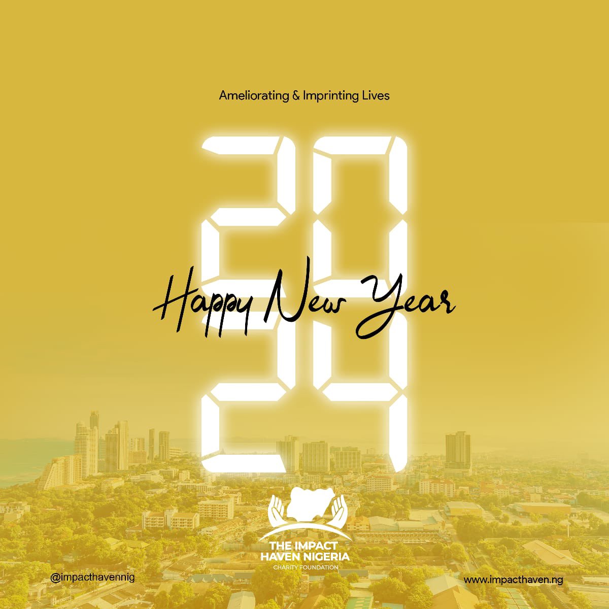 ImpactHavenNig's tweet photo. A New Year filled with plenty blessings.
Our seeds would yield plenty harvest and the land shall heed to our call, Amen 🙏

Happy New Year!🎉

#impact #charity #nonprofit #donate #love #fundraising #community #support #help #volunteer #giveback https://t.co/wQTmY1tf5B