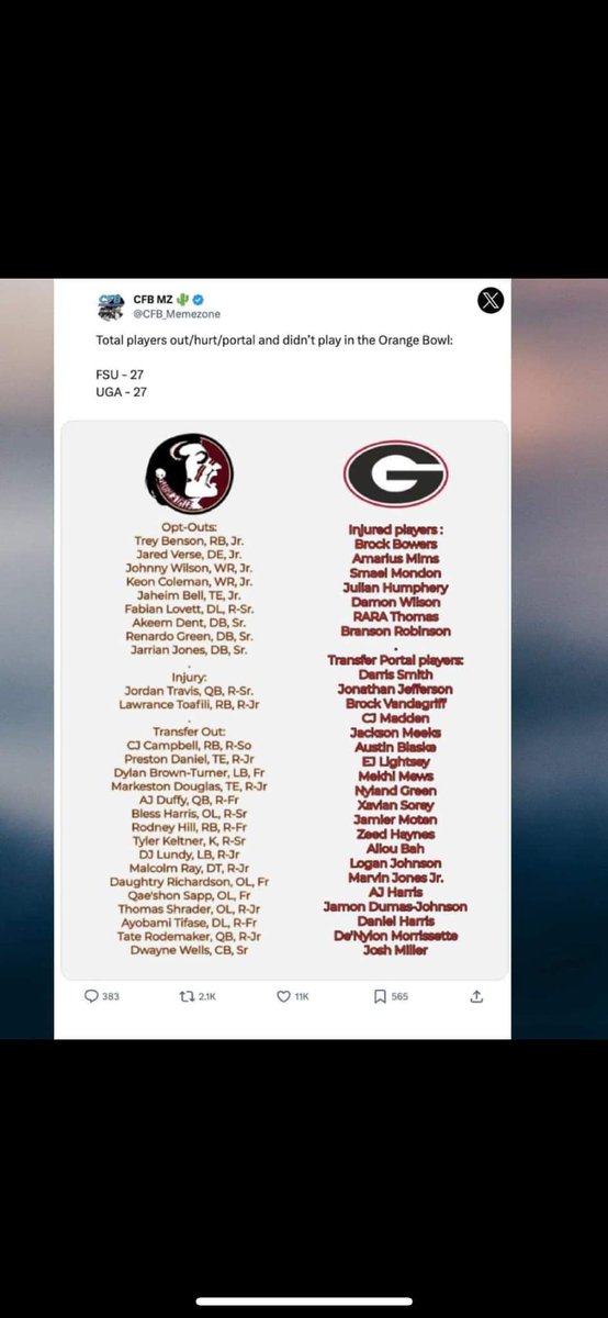 spiritworldfilm's tweet photo. Nobody is ready for this conversation...
#GoDawgs #OrangeBowl #FSUvsUGA https://t.co/rjexJlzMBd
