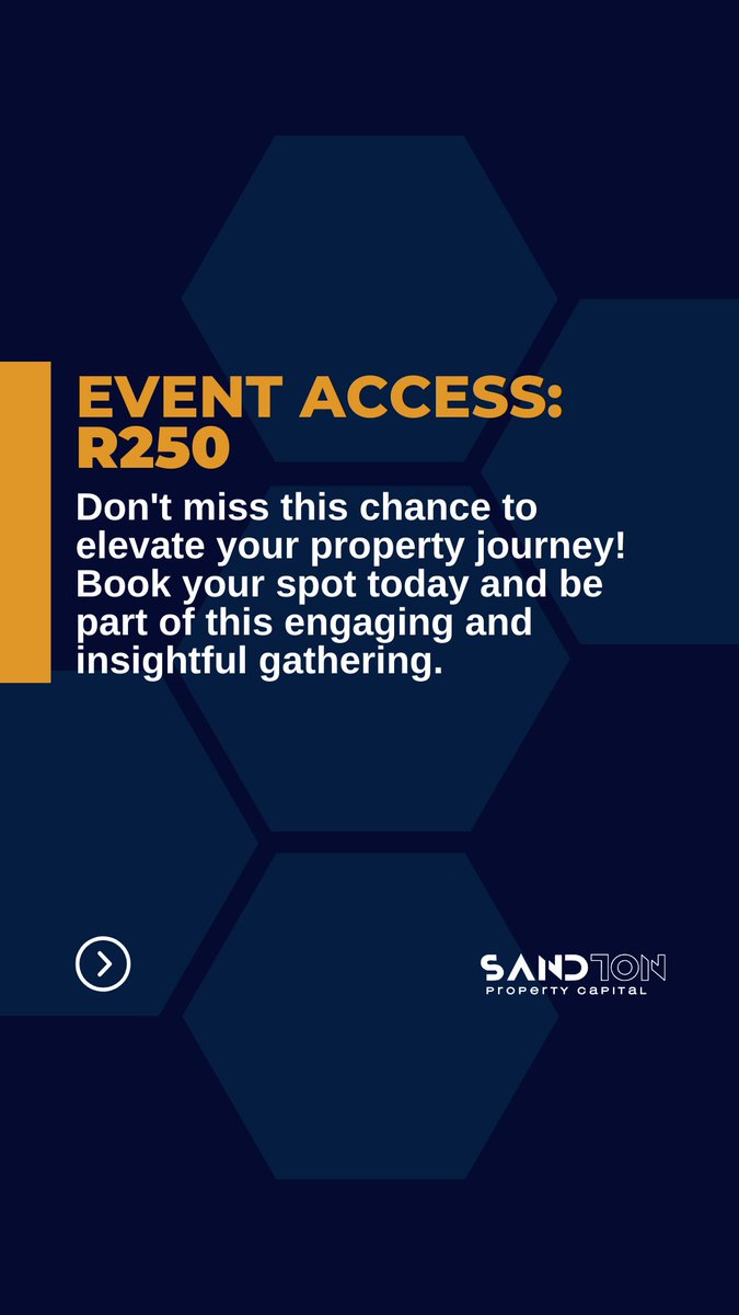 SandtonProp's tweet photo. Are you eager to own your home or dive into property investment? Join us for an intimate Rent-to-Buy Discovery Gathering, where you'll uncover the secrets to turning your property dreams into reality!

For inquiries, reach out to us at admin@sandtoncapital.co.za.

#Property #Home https://t.co/IlbvxhHxuP