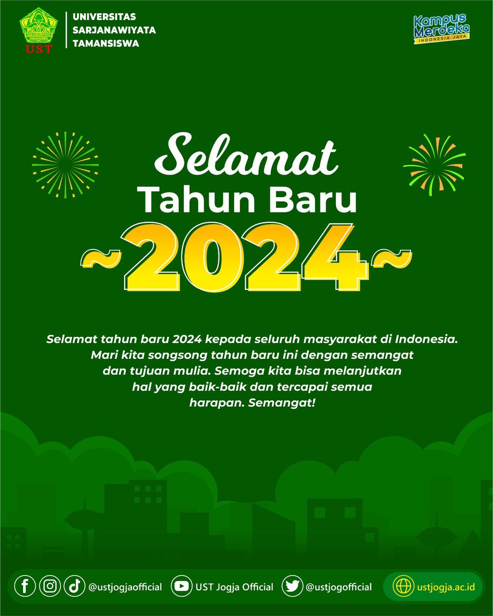 pardiminhadi's tweet photo. May the New Year 2024 bring you more happiness, success, love, and blessings! https://t.co/jAPTSqFOND