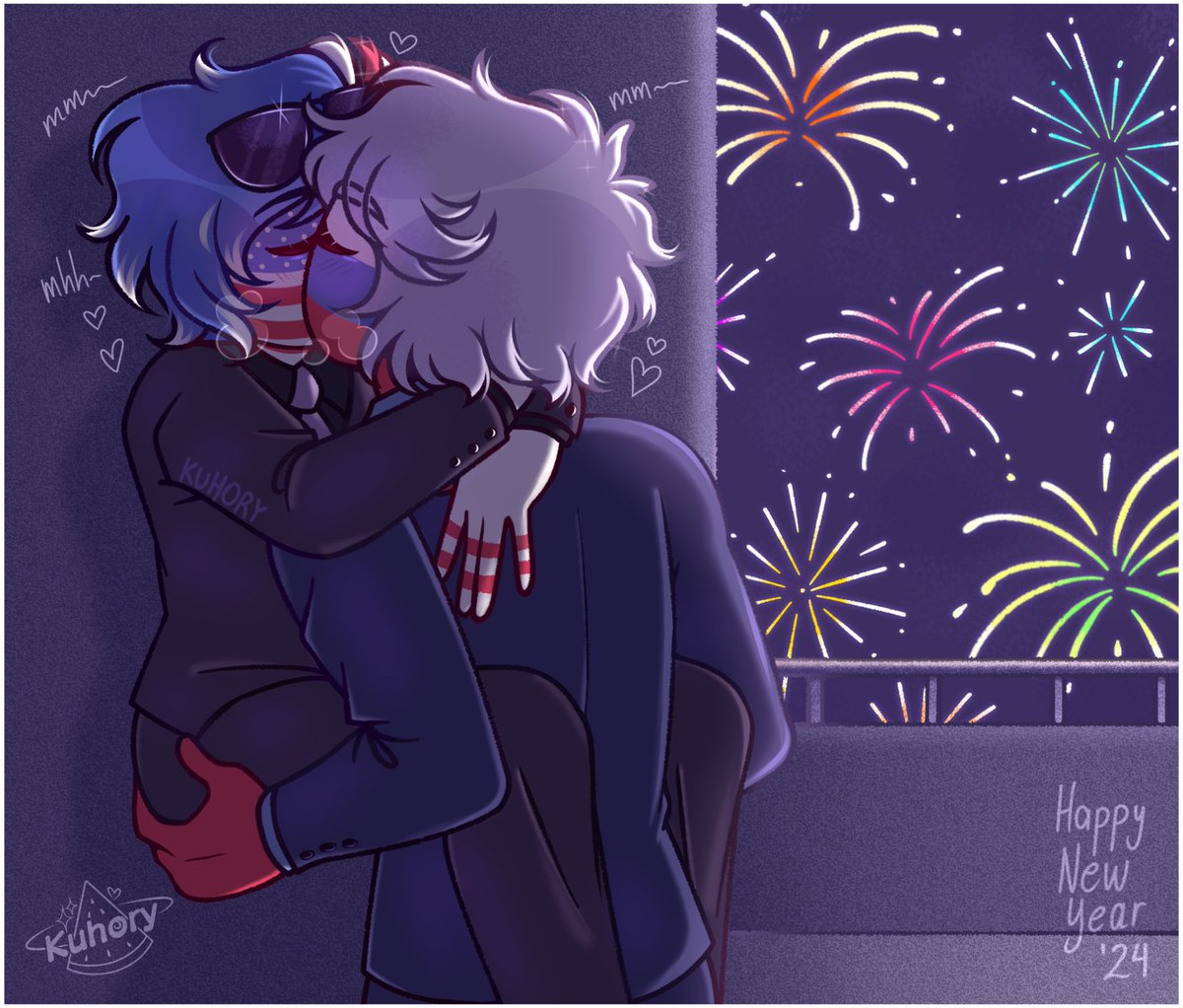 Kuhory's tweet photo. FELIZ AÑO NUEVO 🎆✨ #countryhumans https://t.co/utzk94nXR9