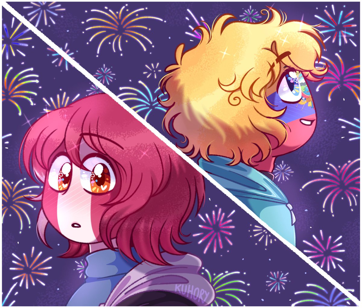 FELIZ AÑO NUEVO 🎆✨ #countryhumans