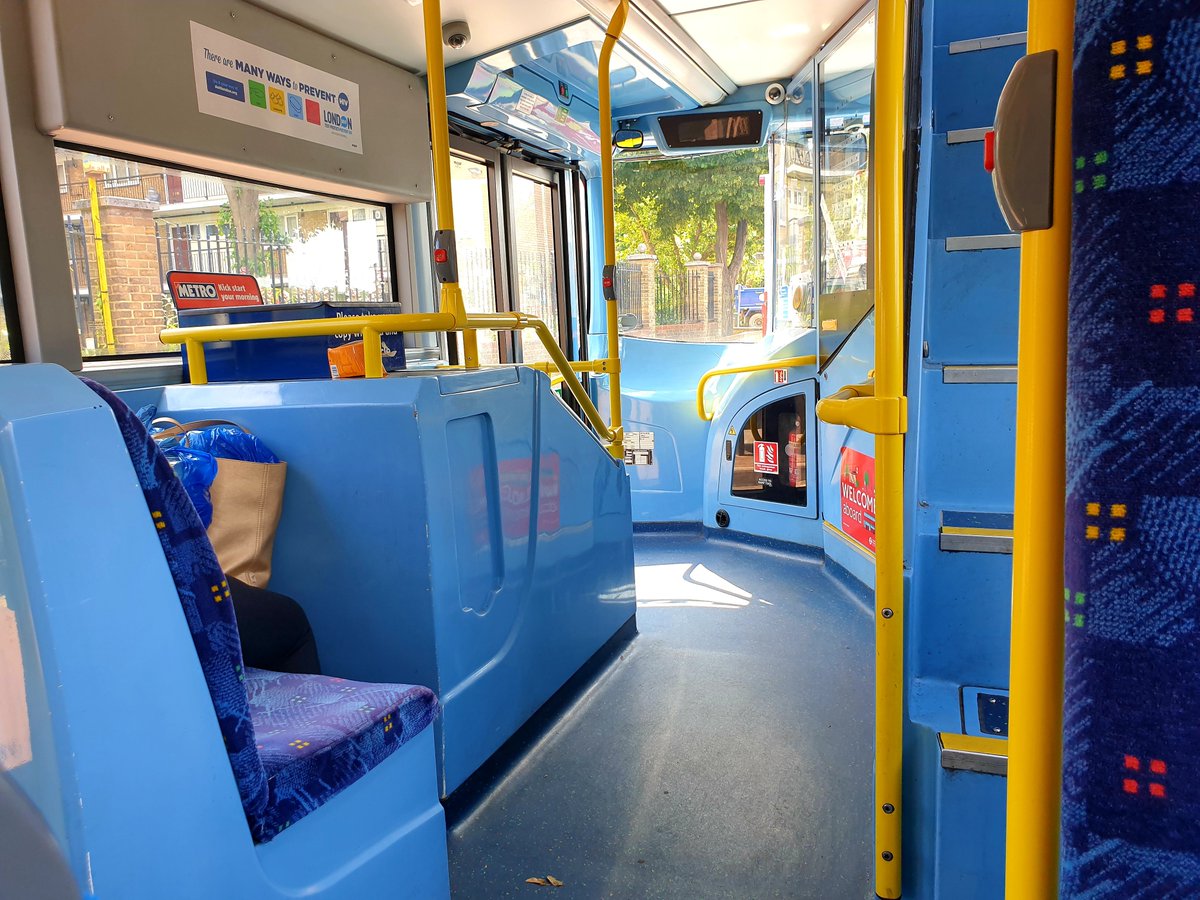 FredFli80762995's tweet image. Shall we just say its not my space personally but a designated place for people what ever age with #disabilitys  and the #wheelchair space made available when needed on a @TfL  bus
