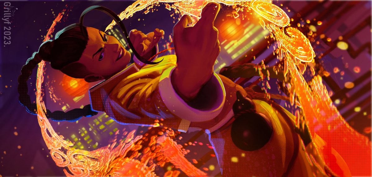 6rillyf's tweet photo. Last drawing of 2023
i wish i could play this game, looks fantastic
and cuz i'm a Jamie fan, he do da dance thing so he's cool
Happy New Year for all of you💖
#sf6 #StreetFighter #art #arte #HappyNewYear #illustration #drawing #fanart #CAPCOM #StreetFighterVI #StreetFighterArt https://t.co/tJ3FI0VKlj