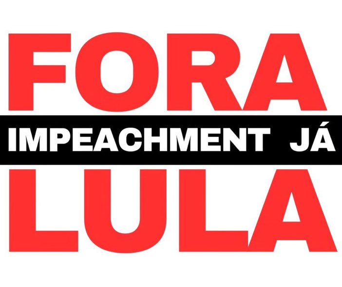 DemocraciaBR_Ja's tweet photo. IMPEACHMENT JÁ! #ForaLula https://t.co/8IhMMPc1SN