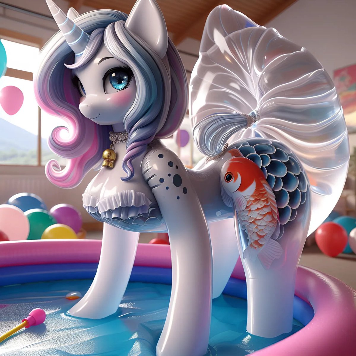 MothkynHorsley's tweet photo. A new year a new batch of cute ponies!
#aigenerated #Feral #Pony #Horse #Stallion #Ai #Furry #furryart #Mare #Anthro #anthrohorse #feralfurry https://t.co/B9pF1gaQA6