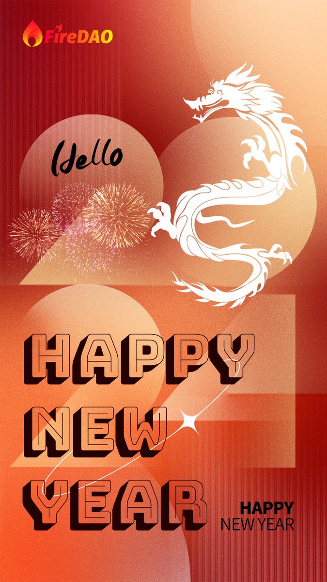 FireDAOlab's tweet photo. Happy 2024!! New year new hope!! https://t.co/YBADJdwqtL