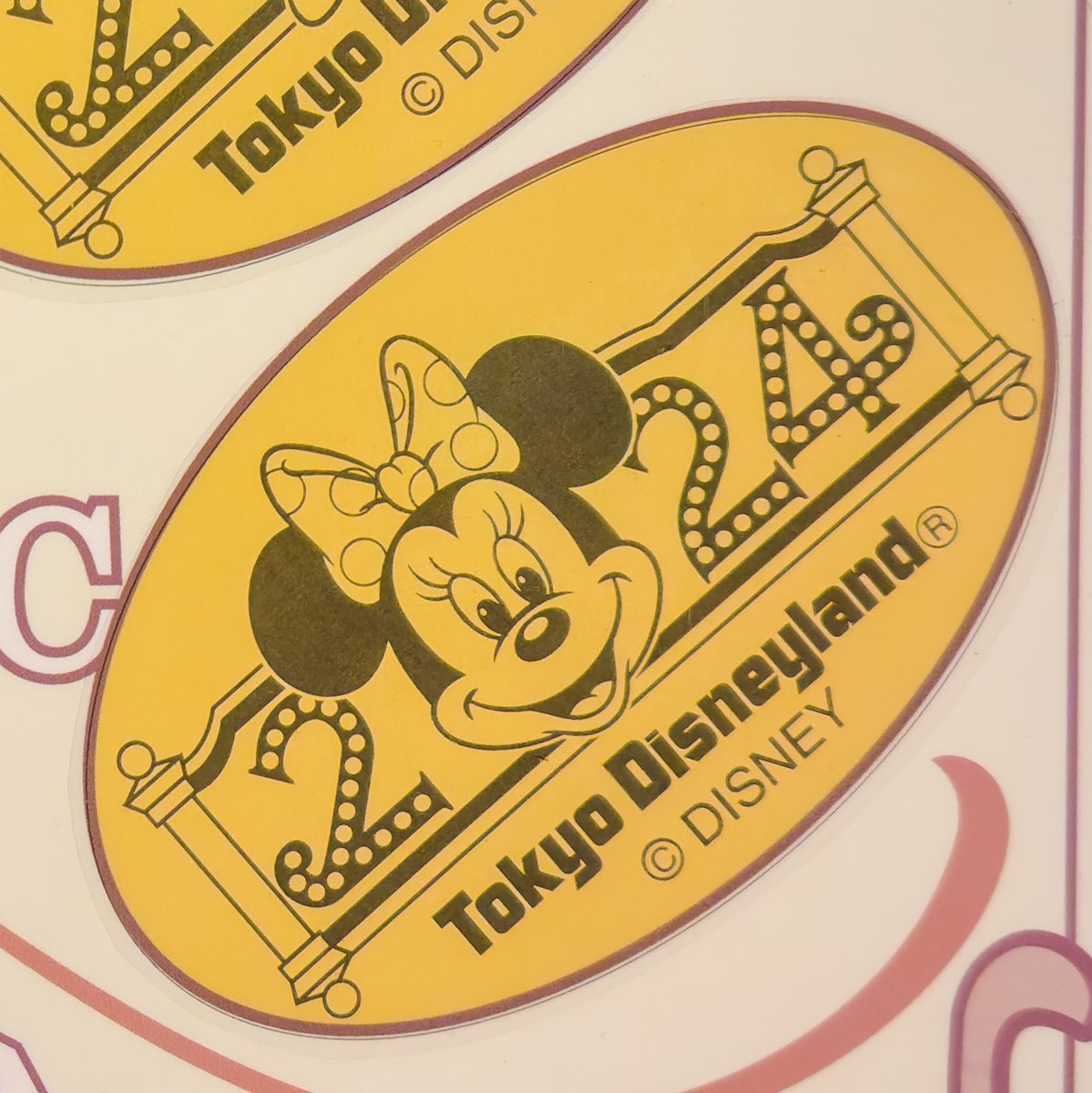 東京ディズニーランド 「ペニーアーケード」 2024スーベニアメダルは
