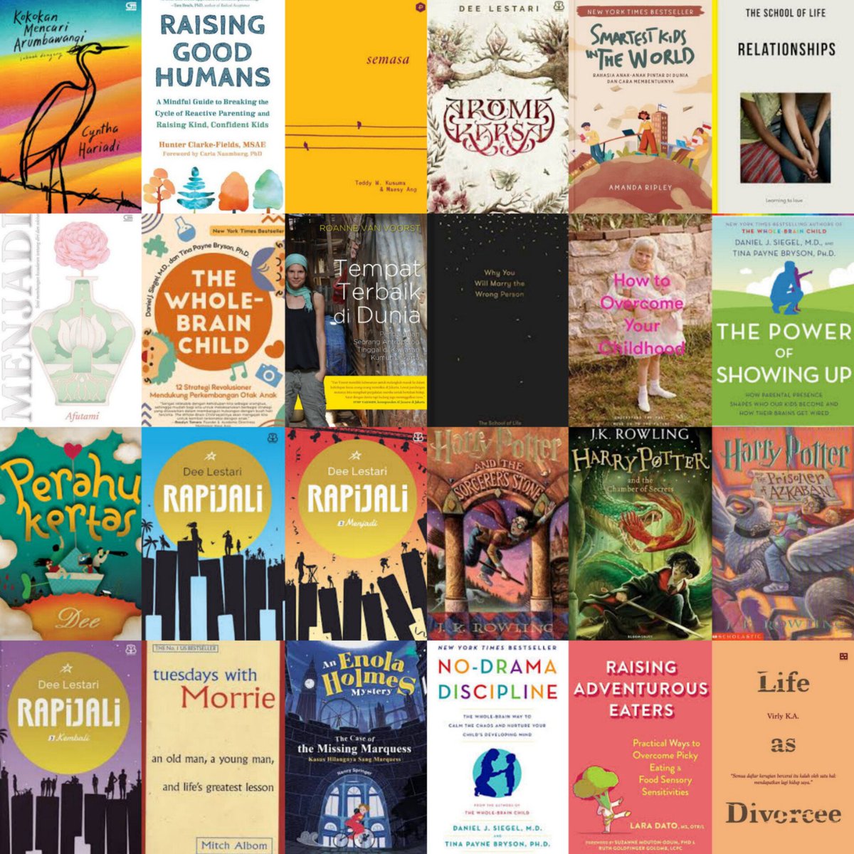 Lelysiti's tweet photo. Books i read in 2023 (there is a book written by an author who supports genocide and let me make it clear i don't support genocide i stand with palestine. i read that book early in 2023 before i knew he was problematic) https://t.co/qzF59NPZN2