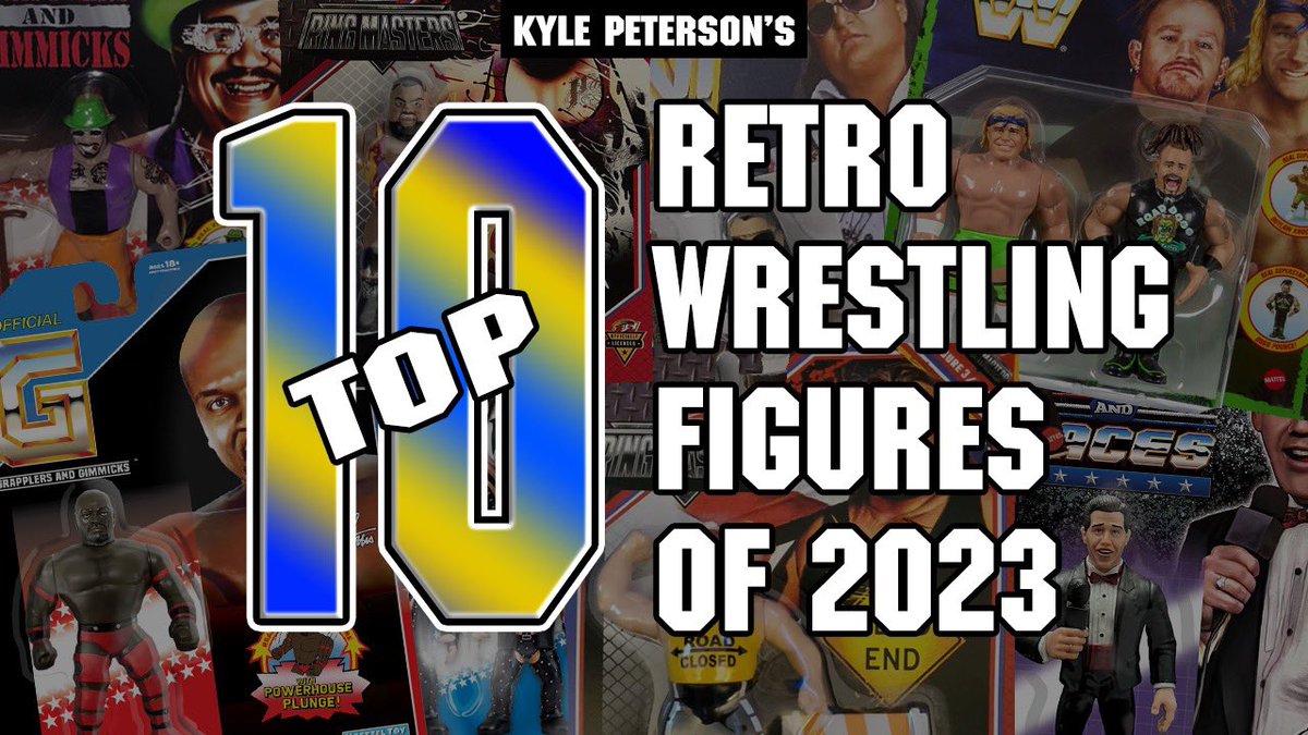 The Kyle Peterson Top 10 Retro Wrestling Figures of 2023! youtu.be/sMhO6jm8-s0?si… #wrestling #nwa #wwe #wwf #scratchthatfigureitch #aew #bestof #toys #bestof #countdown #topten #actionfigures #wrestlingfigs #wrestlingfigures #actionfigure #heelsandfaces #mattel #toy #wrestle