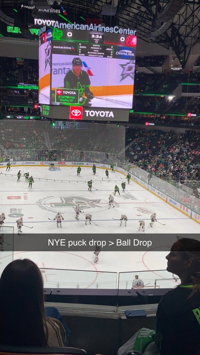 beavs22's tweet photo. @shley001 NYE Puck Drop > Ball Drop #texashockey https://t.co/OQQPjQ9FTD