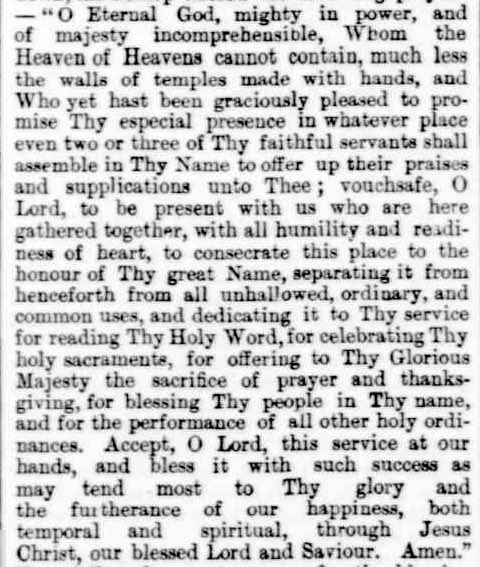 AustAnglican's tweet photo. 1 January 1878: consecration of the first stage of St Peter's Cathedral, Adelaide. #anglican @Adel_Anglican @StPetersCathAdl @ArchbishopGeoff #146years The illustration is from 1886. And here is Bishop Augustus Short's prayer on this special occasion: https://t.co/MsRjJj78ws