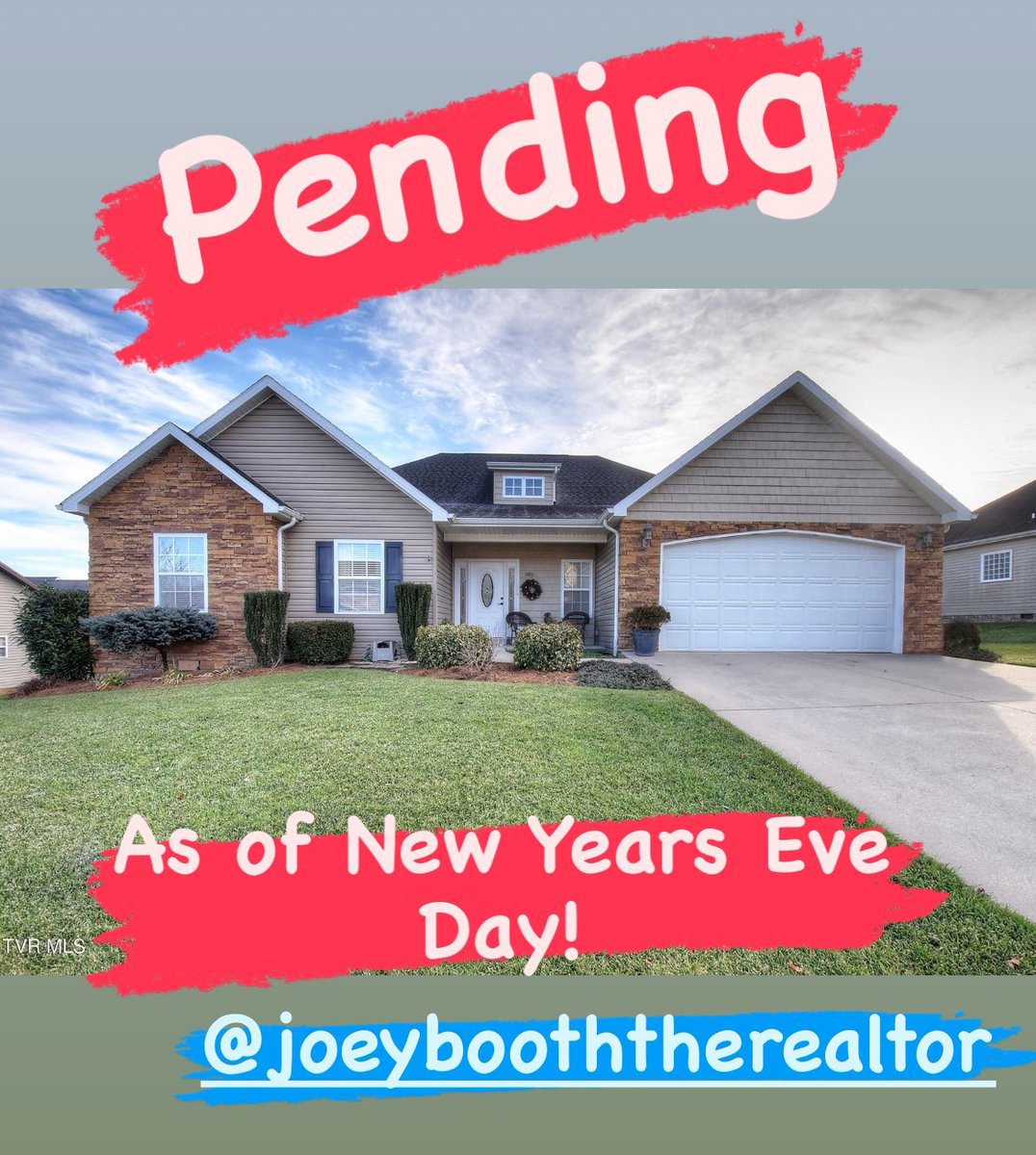 Johnson City Home Pending as of today!  Give me a call!  Joey Booth the Realtor with  #TriCitiesRealtyLLC in Johnson City TN for over 17 years.
 #johnsoncitytn #homeforsale #tricitiestn #joeybooththerealtor #movetojohnsoncitytn #houseforsale #tennessee #movetotn #movetotennessee