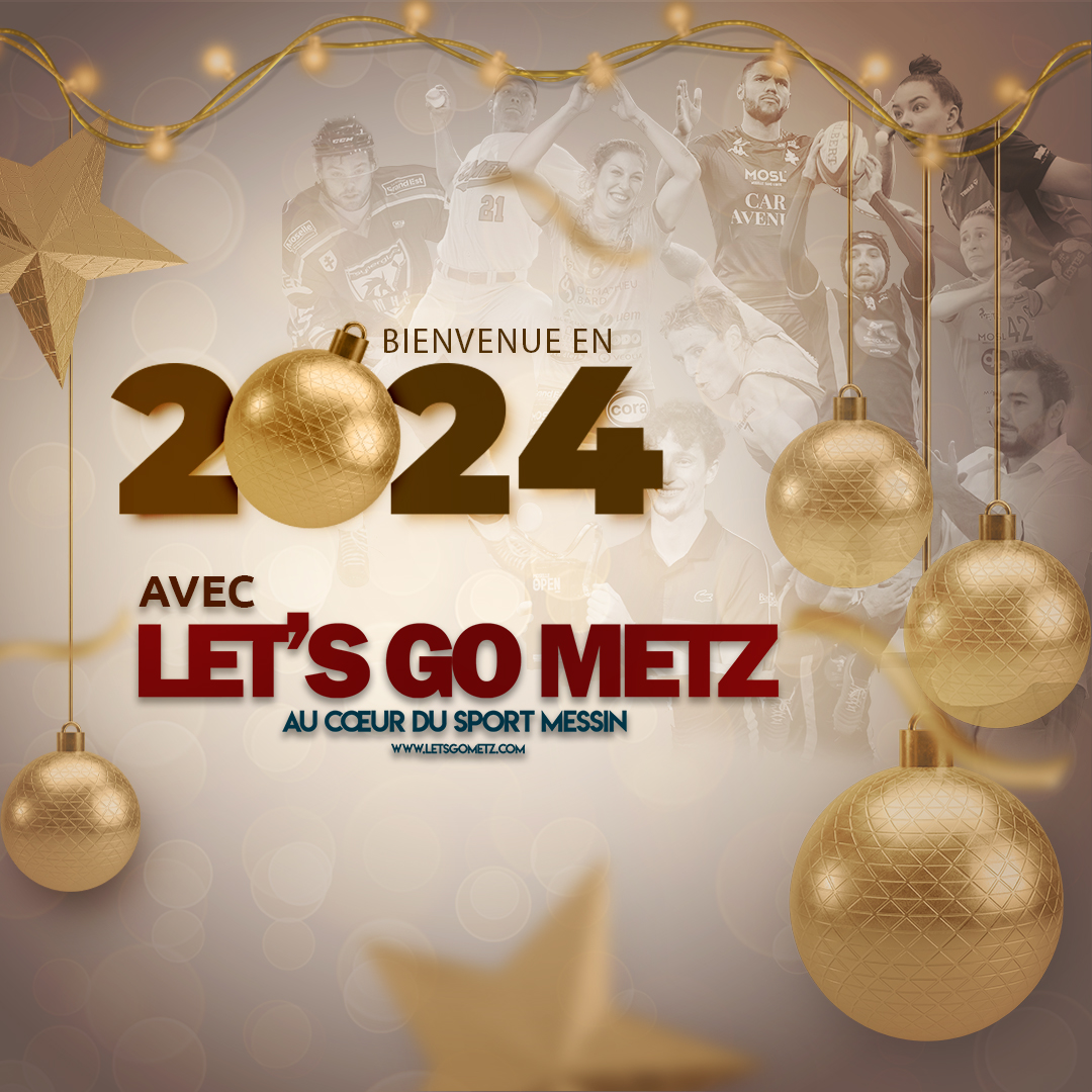 letsgomtz's tweet photo. 2023 c'est 1102 articles publiés sur Let's Go Metz. 524 sur le @FCMetz , 248 sur @MetzHandball, 129 sur le @TFOCVolleyball... mais aussi du tennis, du hockey, du rugby, du baseball, du tennis de table, du roller derby, du triathlon, du foot US, de l'athlétisme, de la boxe...
Et surtout + 70% de visiteurs sur https://t.co/6OqqvhYAUG

Merci aux lecteurs, merci aux clubs, merci aux sportifs(ves). L'équipe de bénévoles se lance dans 2024, année olympique, avec le plein de motivation !