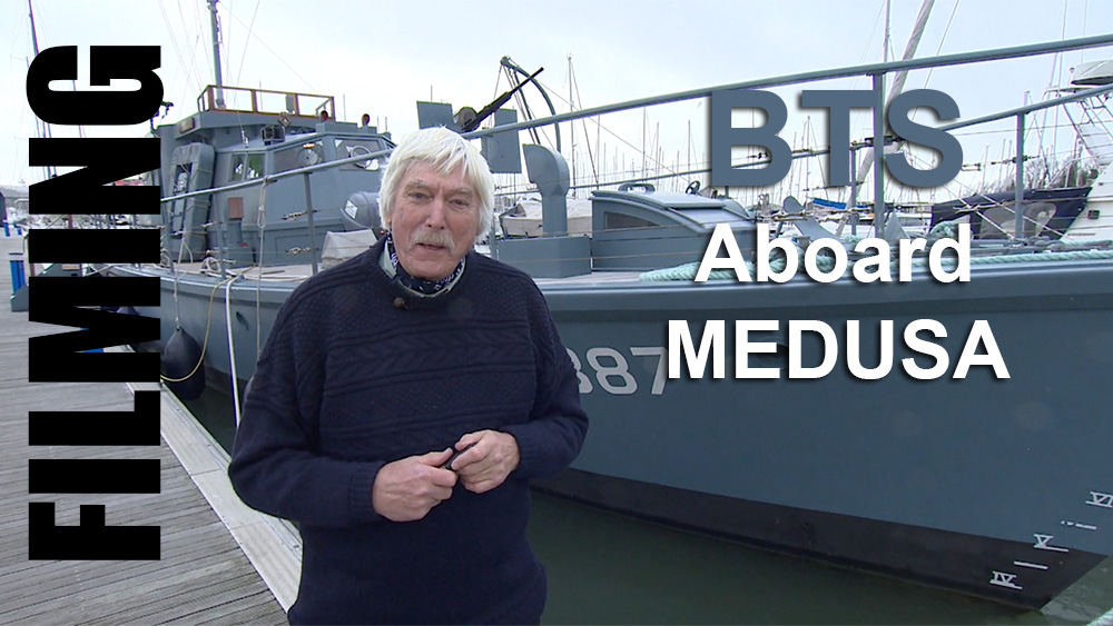 Behind the scenes with @cunliffetom aboard historic vessel @medusa1387 - get all the details here... youtube.com/watch?v=br3h9t…