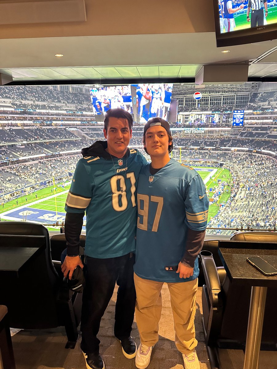 Amazing game with my son despite the outcome.