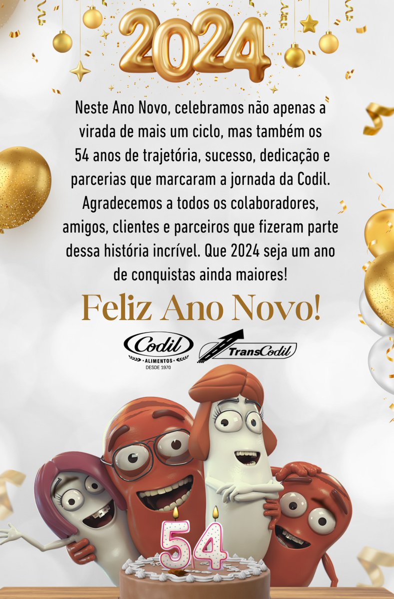 CodilAlimentos's tweet photo. #Feliz2024 💛 https://t.co/6SIWpJy1an