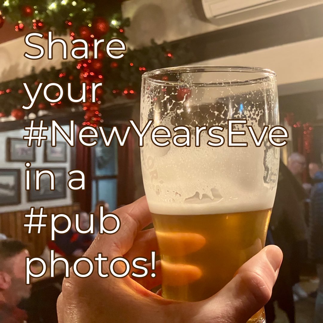 Share your #NewYearsEve in a #pub photos!

The only place to be to welcome in the #NewYear! 🍻🥂

#HappyNewYear #Hogmanay #NewYearpubs #pubs #ukpubs