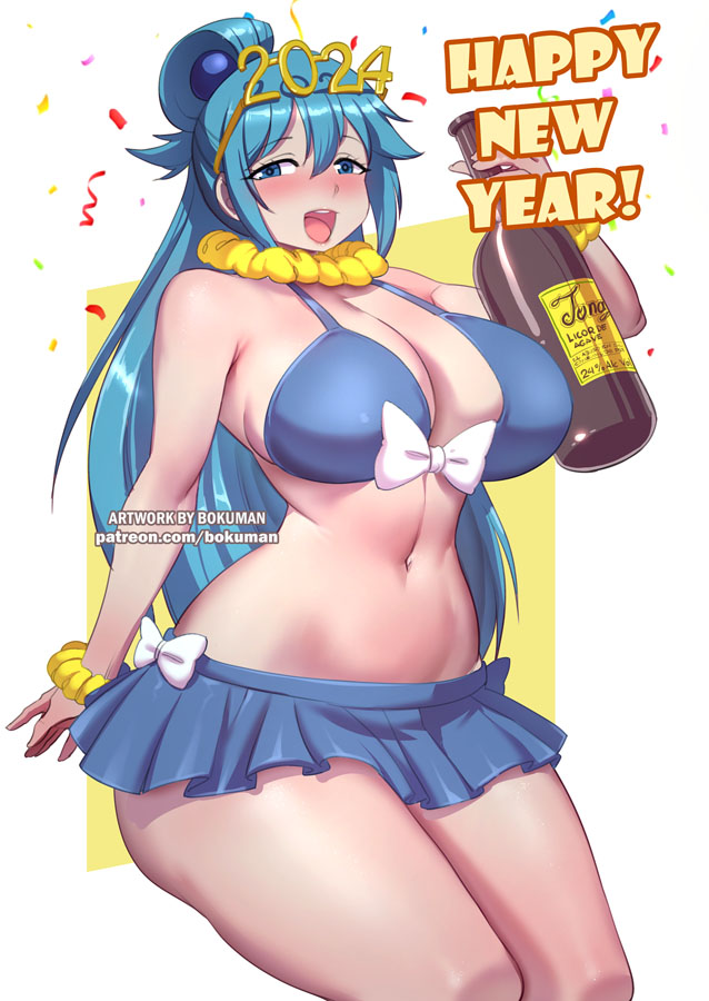 bokuman_studio's tweet photo. HAPPY NEW YEAR 2024!!!! https://t.co/BRwdbXSTmO