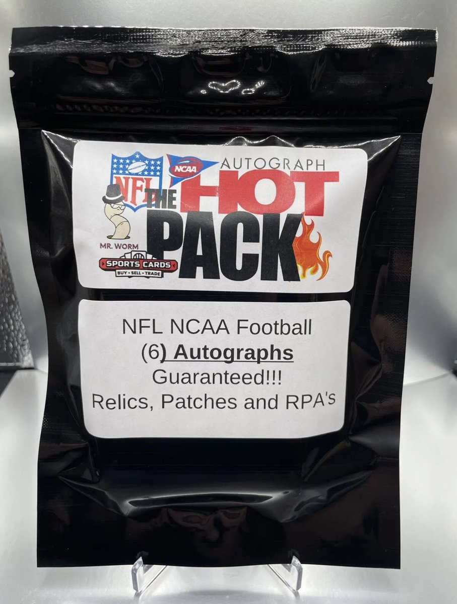 MrWormscards's tweet image. Running a Giveaway For the New Year🎉A NFL/NCAA Hot Pack with 6 Hits
To Enter: Like-Retweet-Reply with your Favorite NFL or CFB Team. Goodluck To All!! @willscards @HobbyConnector @HobbyRetweet_ @Iminsearchof #NFL #CFBPlayoff @LAcarddude 
Ends January 8th!!